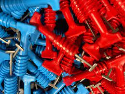 اسپیرال همتراز کاشی آبی (بلند)