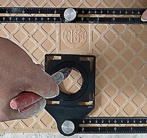 شابلون تک لوله 3 بازوTL _ X550 بتن پلاست